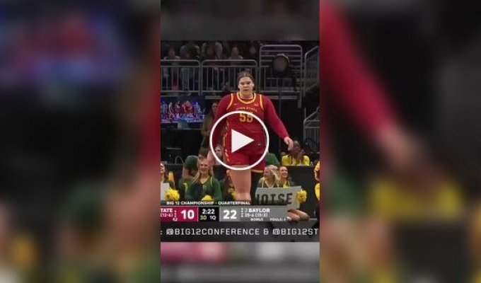 115-кілограмова баскетболістка, що змітає будь-які перешкоди на своєму шляху