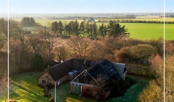 A villa with a 7,300 square meter plot is for sale in Denmark for $26,000 (5 photos)