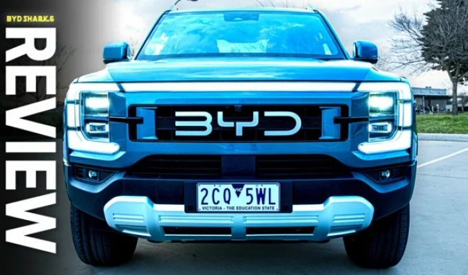 Обзор BYD Shark 6: Быстрее Ranger Raptor, но это лишь часть сюрпризов (6 фото)