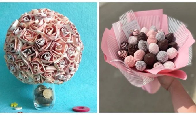 25 идей, способных стать интересной альтернативой привычному букету (26 фото)