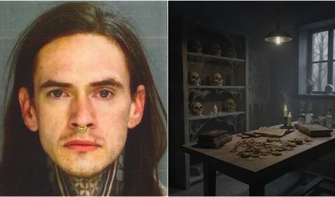 Американець роками грабував могили, щоб обставити будинок кістками та трупами (3 фото + 1 відео)