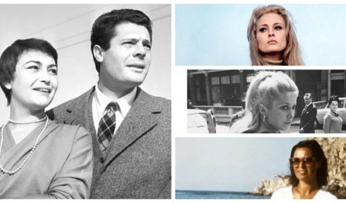 An Oscar for saving a marriage: how Marcello Mastroianni's wife forgave her husband everything and even wanted to adopt his daughter from another woman (11 photos)