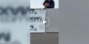 Защитную пленку снимают шуруповертом