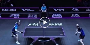 A typical tennis showdown