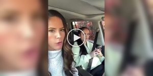 Мама зажигает в машине