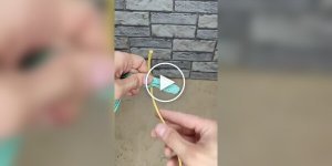 How to easily tie a corner knot On a tarp