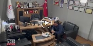 Турок спас себя от удушья, применив прием Геймлиха