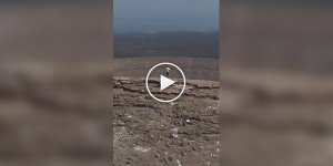 Barringer Crater in Arizona - a giant impact bowl, preserved almost intact
